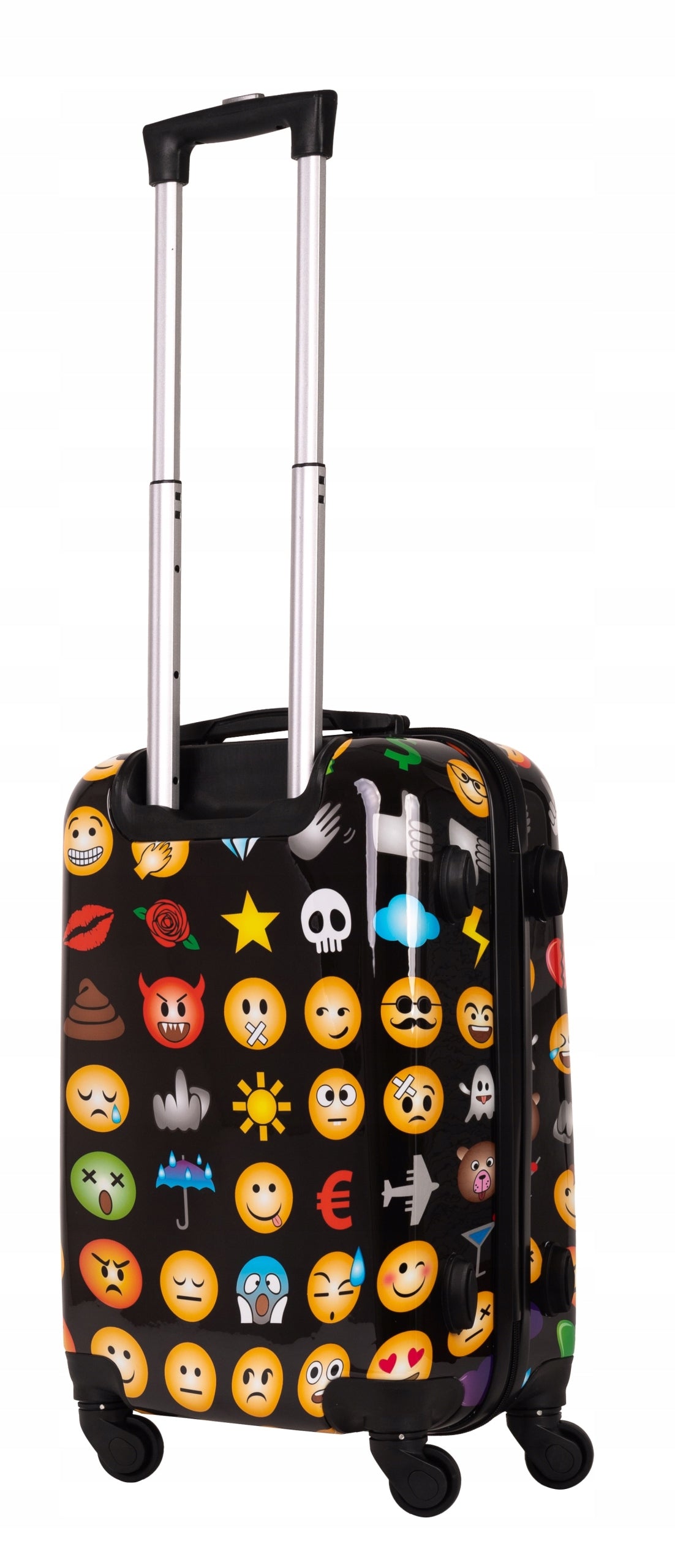 SUITCASE SMALL TRAVEL WHEELS BAG ROOMY CARRY-ON LUGGAGE PREMIUM 55X40X20 Width (longer edge) 40 cm