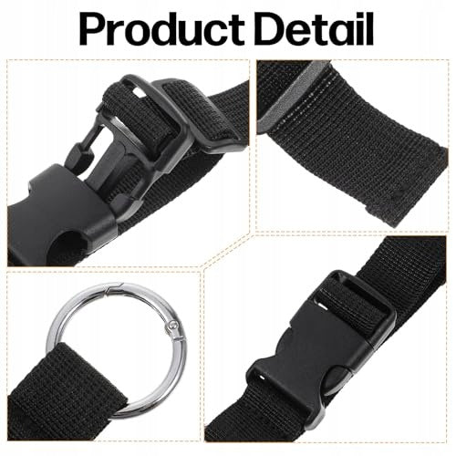 SUITCASE STRAPS ADJUSTABLE NYLON BACKPACK LUGGAGE SET OF 3 Product weight with unit packaging 0.03 kg