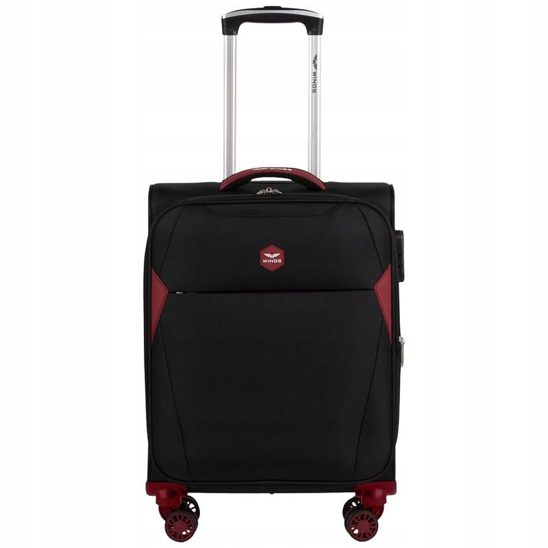 SUITCASE WINGS CABIN DIPPER SOFT EXPANDABLE 20" 42L BLACK Manufacturer code DPR01-S-BLACK