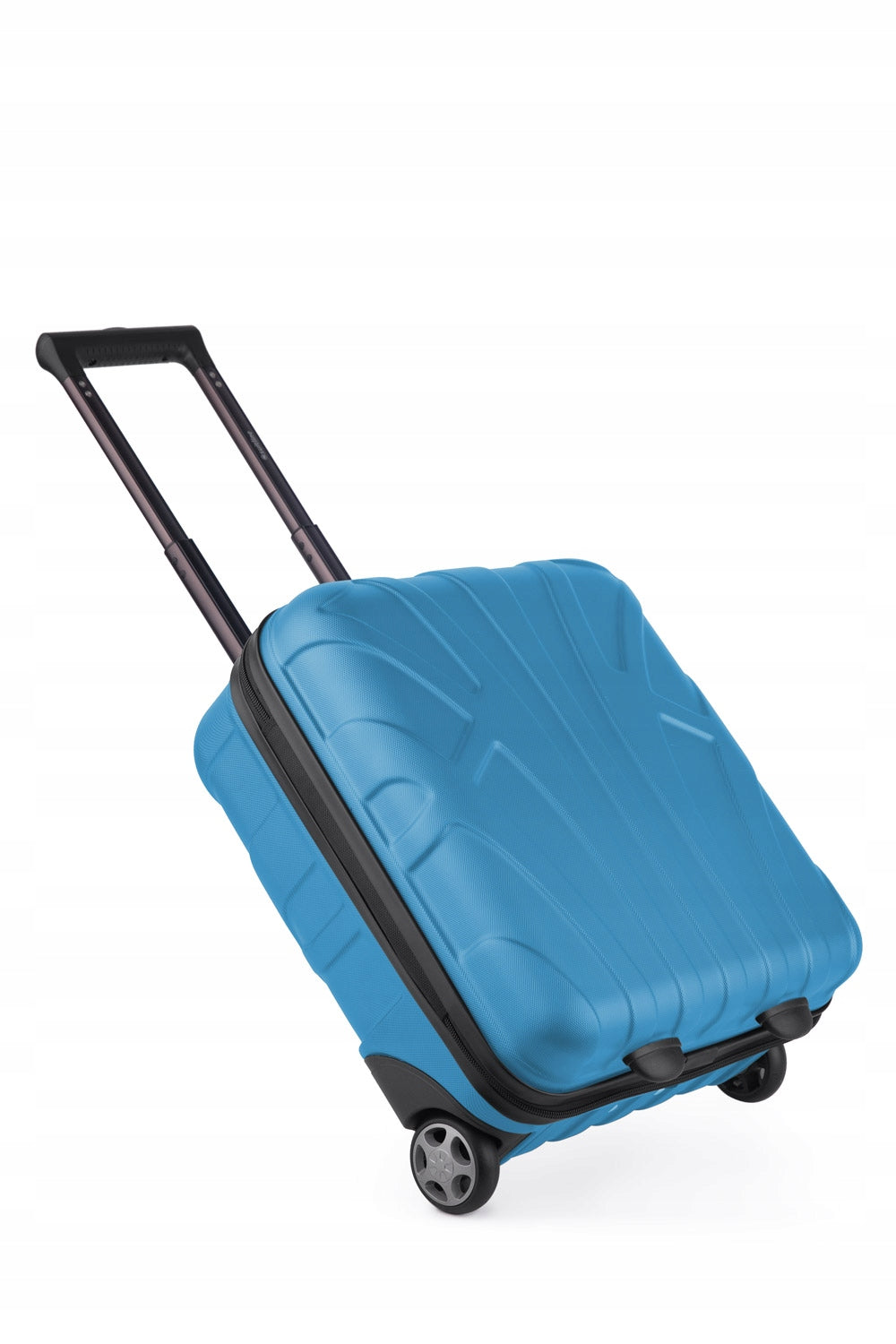 SUITLINE - Small suitcase 45x36x20 cm, 30 L, Blue Width (longer edge) 36 cm