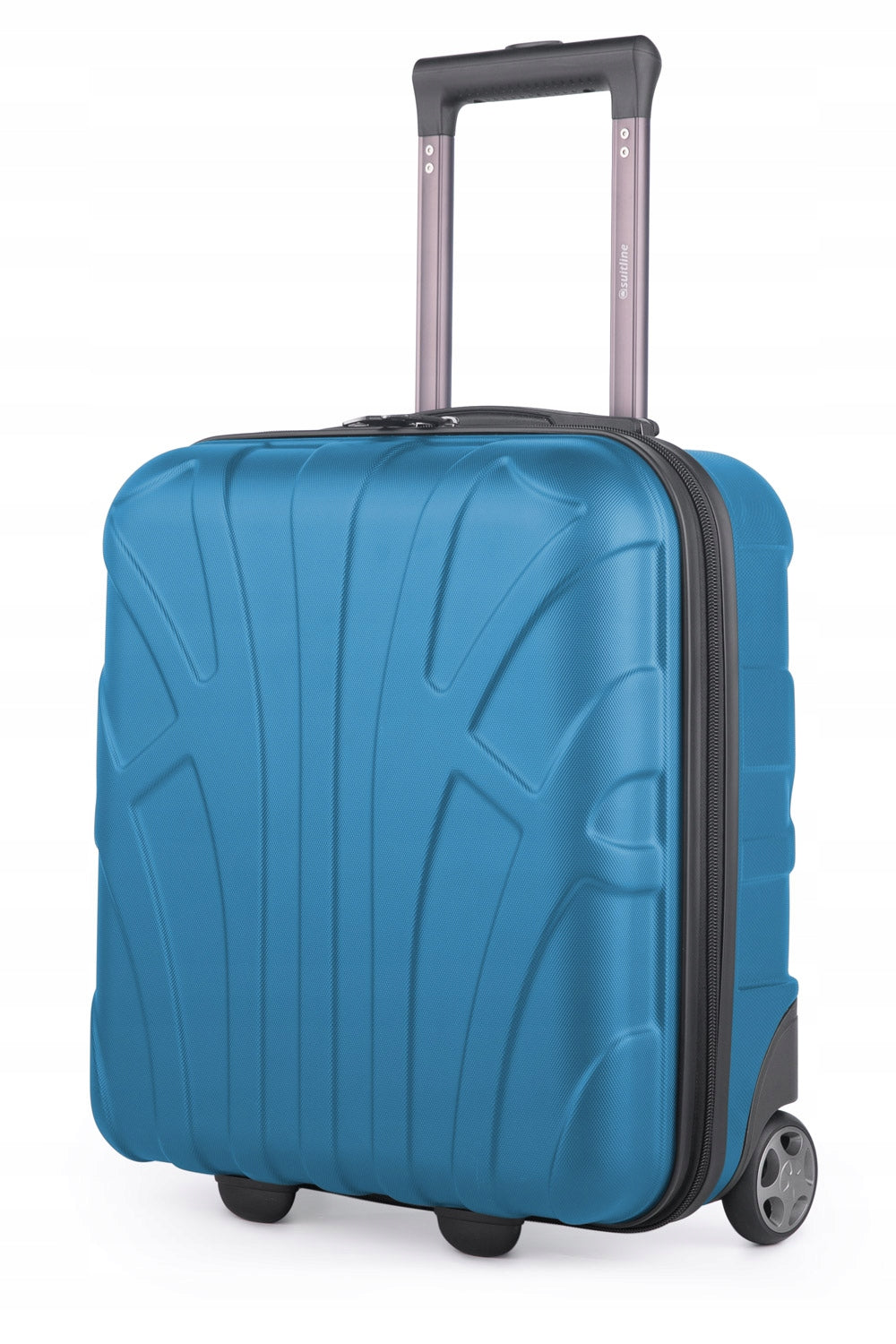 SUITLINE - Small suitcase 45x36x20 cm, 30 L, Blue