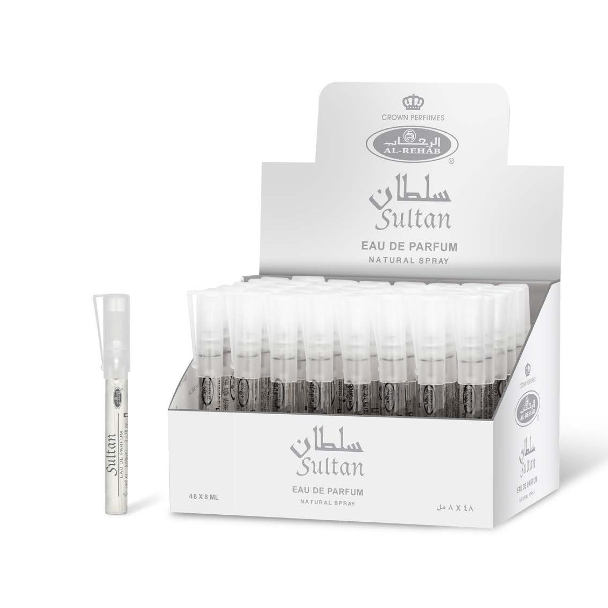 SULTAN Perfumed Water for Him / Unisex Pen Spray 8 ml Al Rehab