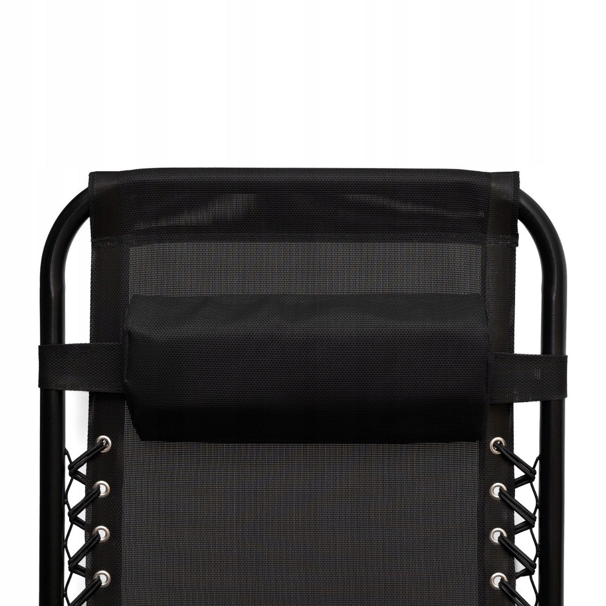 SUN LOUNGER FOLDING GARDEN BEACH CHAIR TOURIST SOLID TABLE HEADREST Width (shorter side) 67 cm