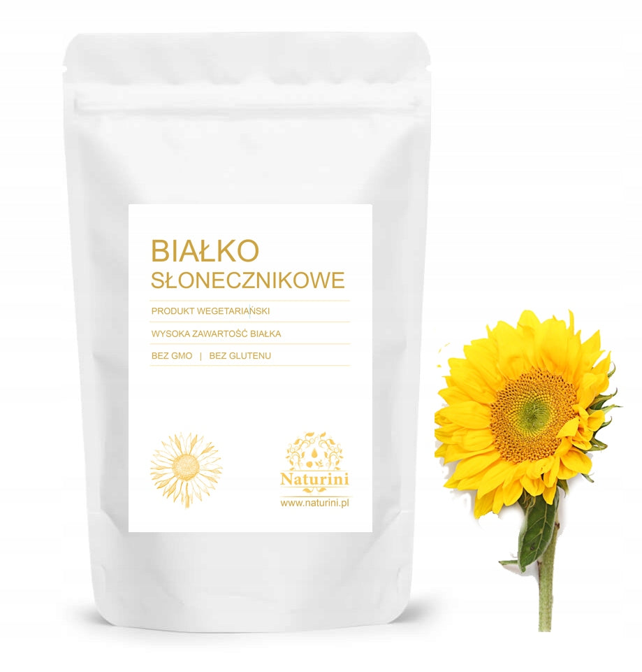 SUNFLOWER PROTEIN powder NATURAL and VEGETABLE lots of fiber 200G