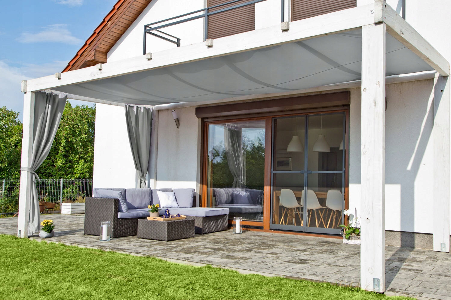 SUNGARDEN SAIL EXTENDABLE 4x3m Grey Manufacturer code 609260841