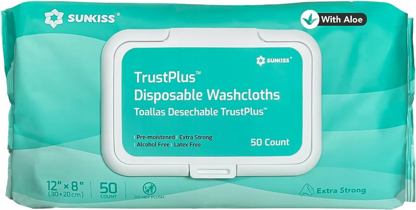SUNKISS wet wipes 4 x 50 pcs. Packaging status original