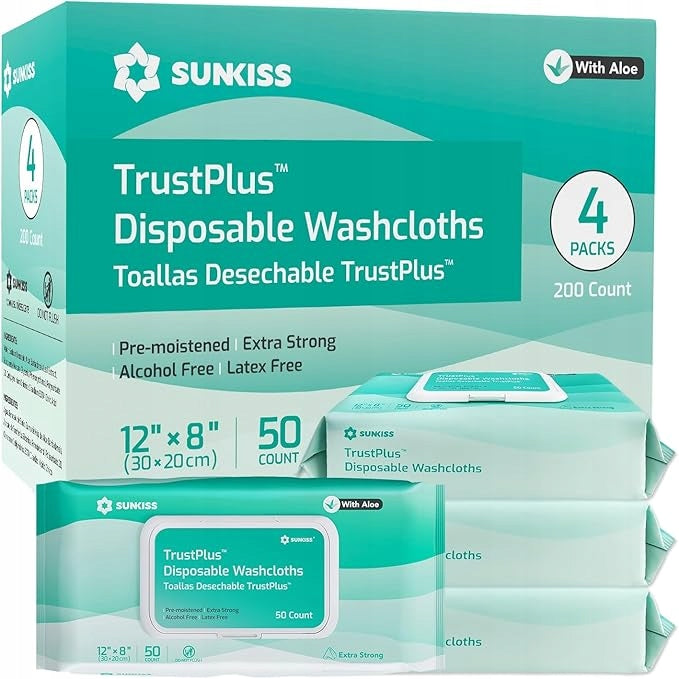SUNKISS wet wipes 4 x 50 pcs.