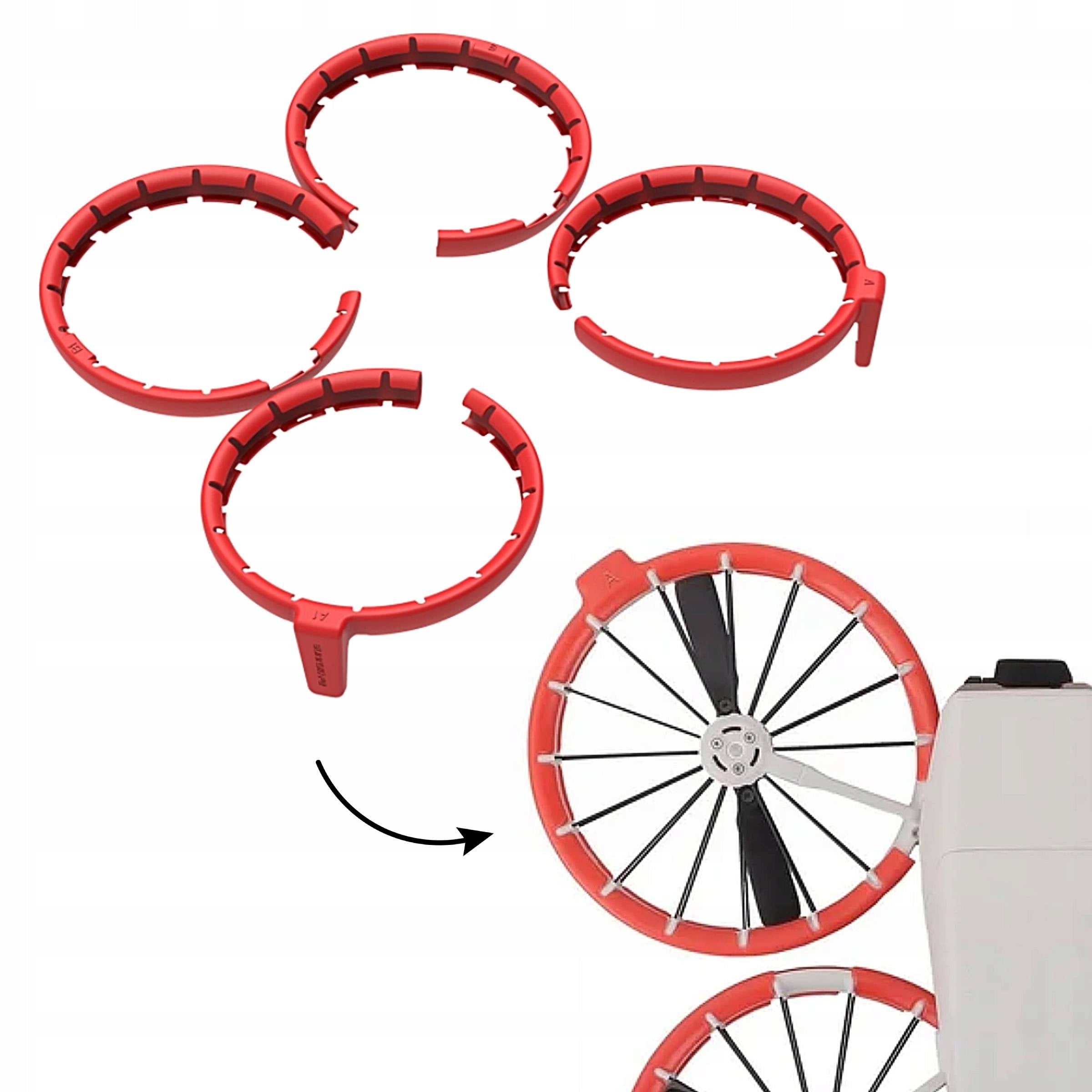 SUNNYLIFE Anti-Collision Propeller Protection Protective Cover for DJI FLIP Packaging status original