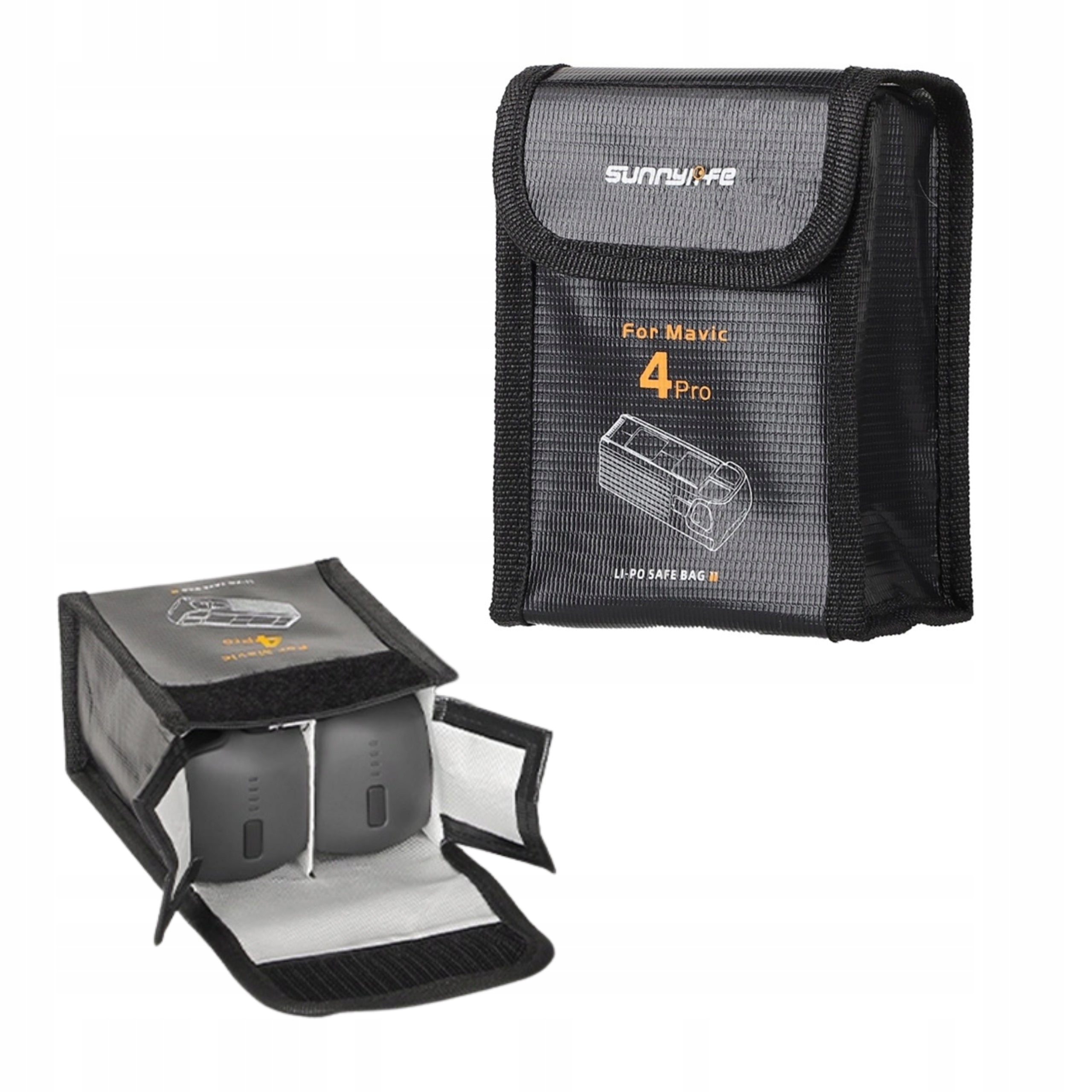 SUNNYLIFE Protective Transport Cover for 2 Mavic 4 Pro Batteries