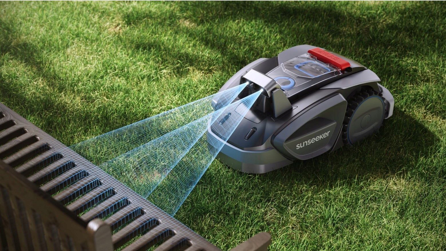 SUNSEEKER V3 MOWING ROBOT Without Cable VISION AI 600 m² Model V3