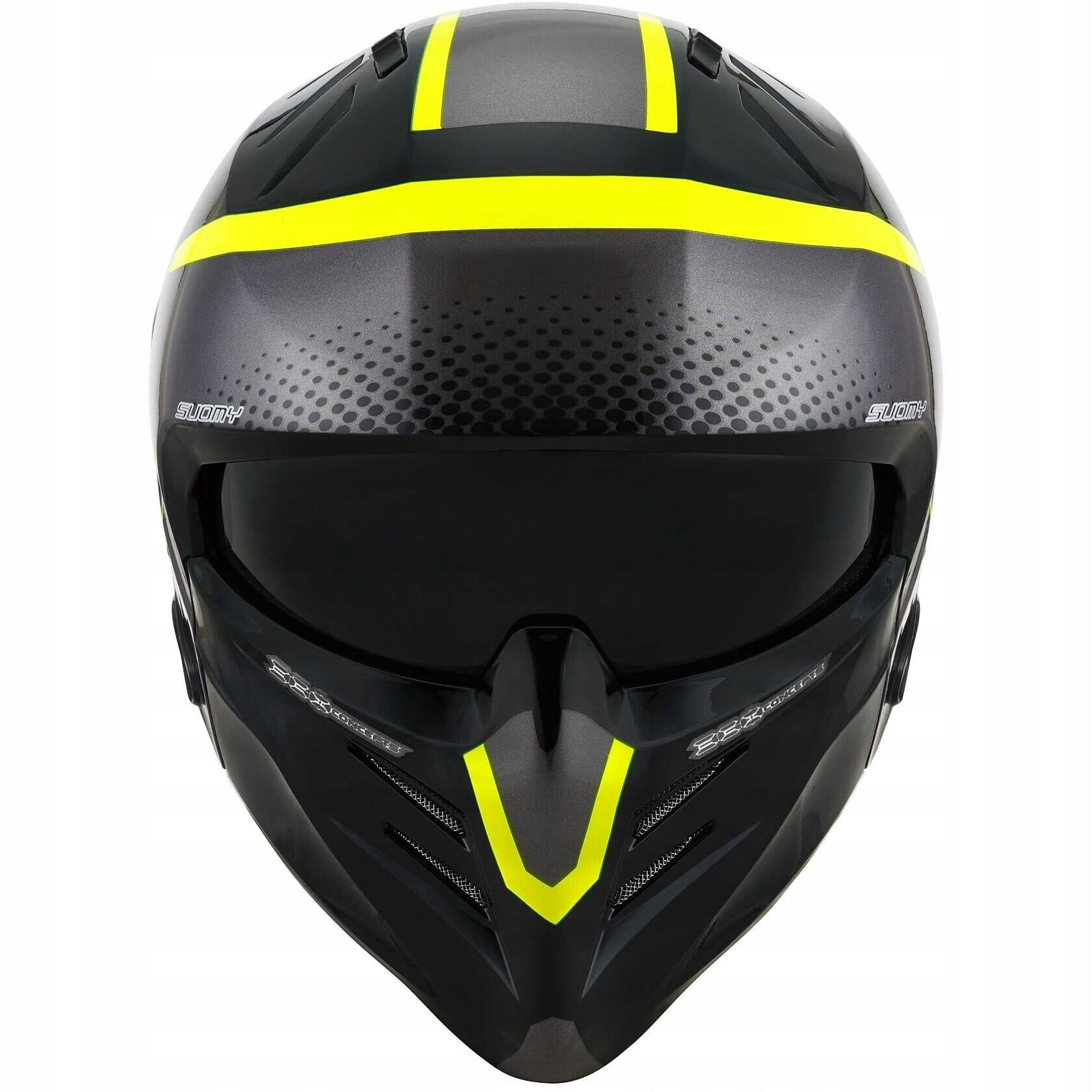 SUOMY HELMET ARMOR CREW BLACK YELLOW SIZE L K6AM0001.5 EAN (GTIN) 8020838352593
