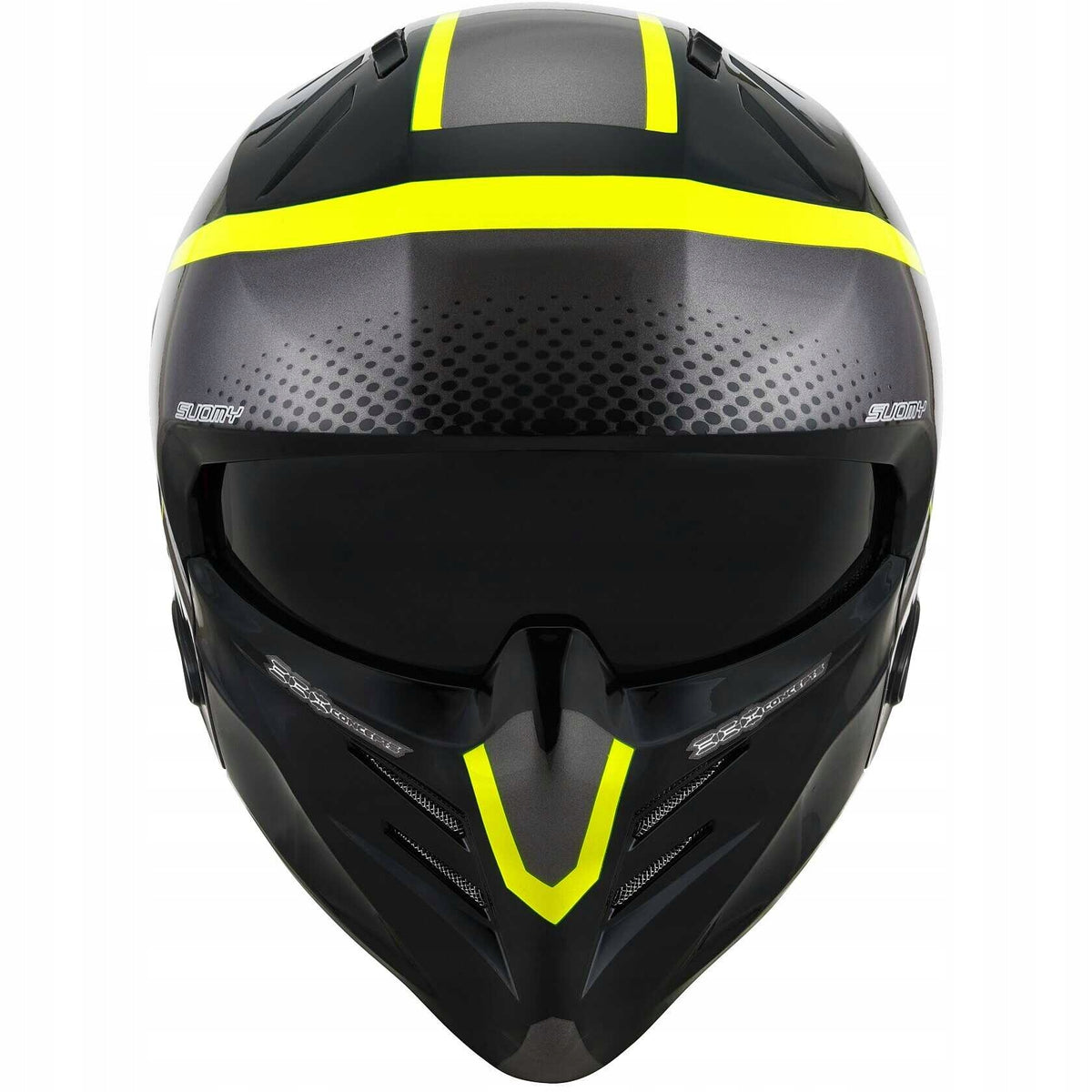 SUOMY HELMET ARMOR CREW BLACK YELLOW SIZE L K6AM0001.5 EAN (GTIN) 8020838352593
