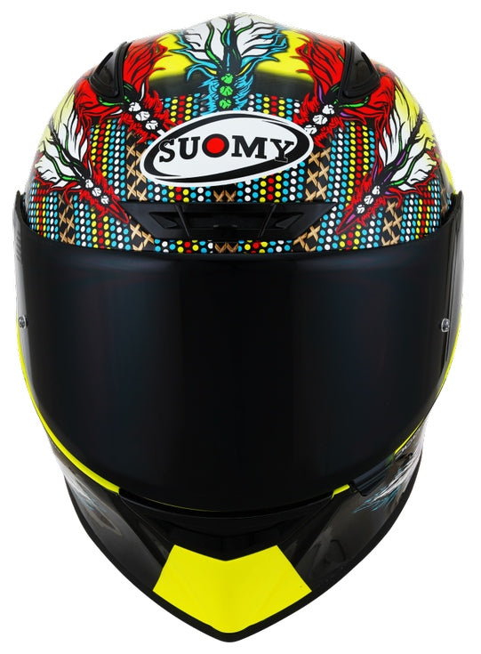 SUOMY HELMET TRACK-1 CHIEFTAIN MULTI YELLOW M Manufacturer's catalog number KST10004.4