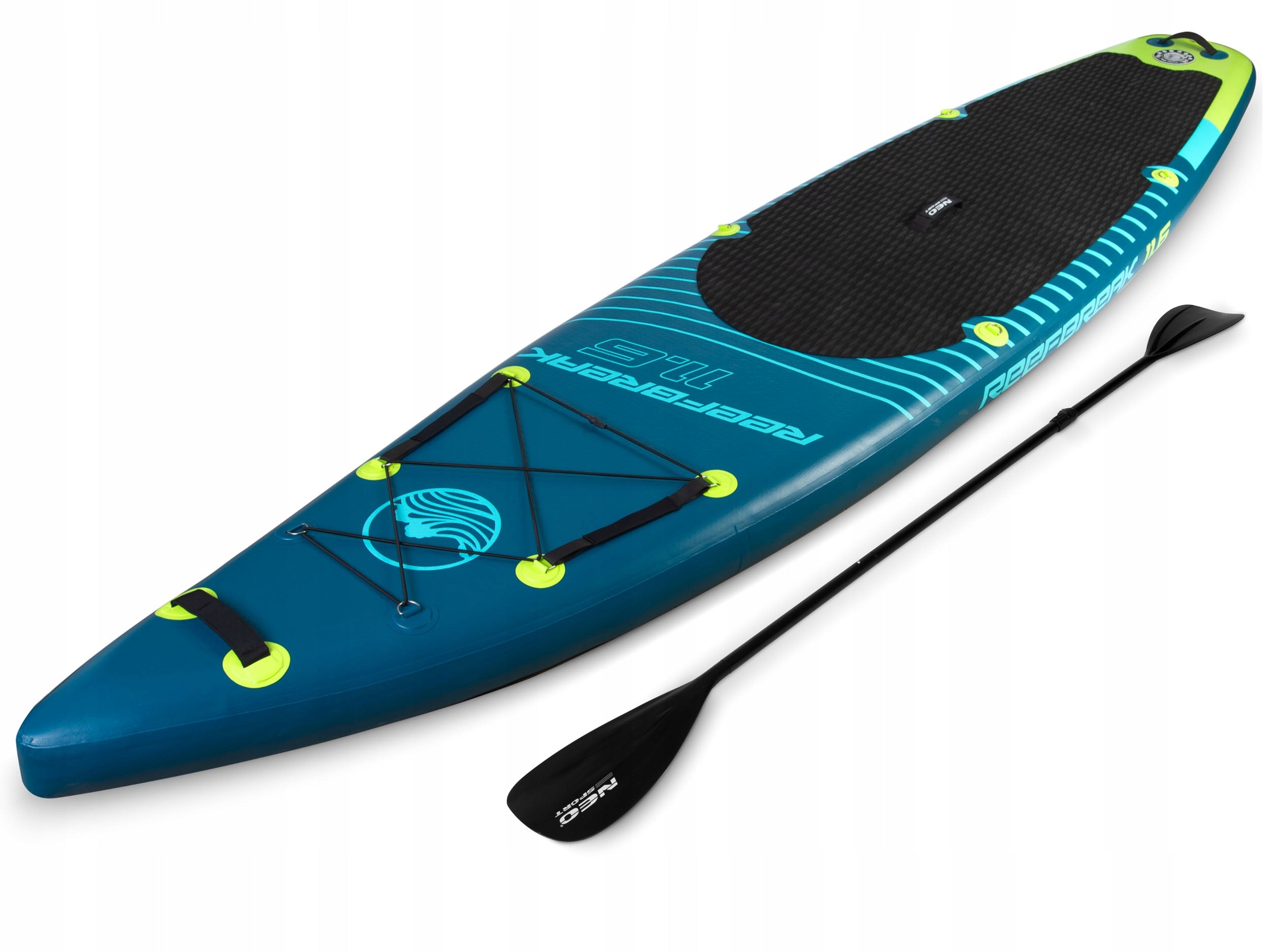SUP BOARD 350cm pumped for swimming durable paddle board and accessories Brand Neo-sport