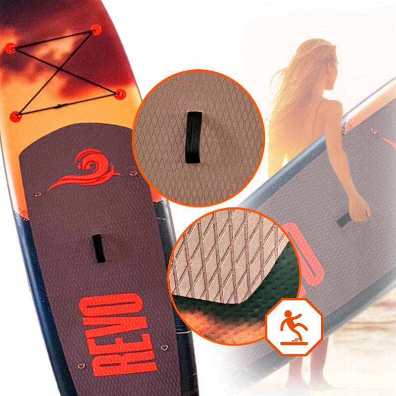 SUP BOARD FOR SWIMMING STAND UP PADDLE PUMPED 320CM SET + SEAT Kind SUP board
