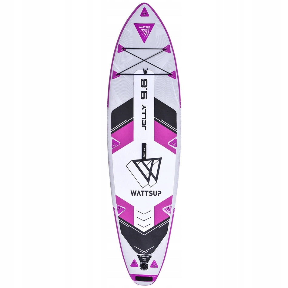 SUP BOARD PUMPED WITH PADDLE WATTSUP JELLY 9'6 Model Jelly 9,6