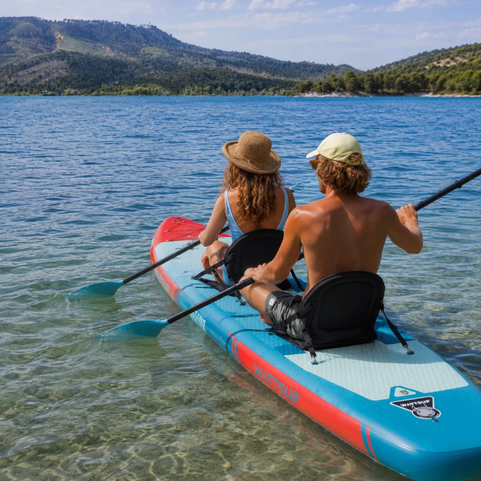 SUP BOARD WATTSUP 378cm MARLIN 12,5 KAYAK 4IN1 PADDLE PUMP BAG LANYARD Kind SUP board