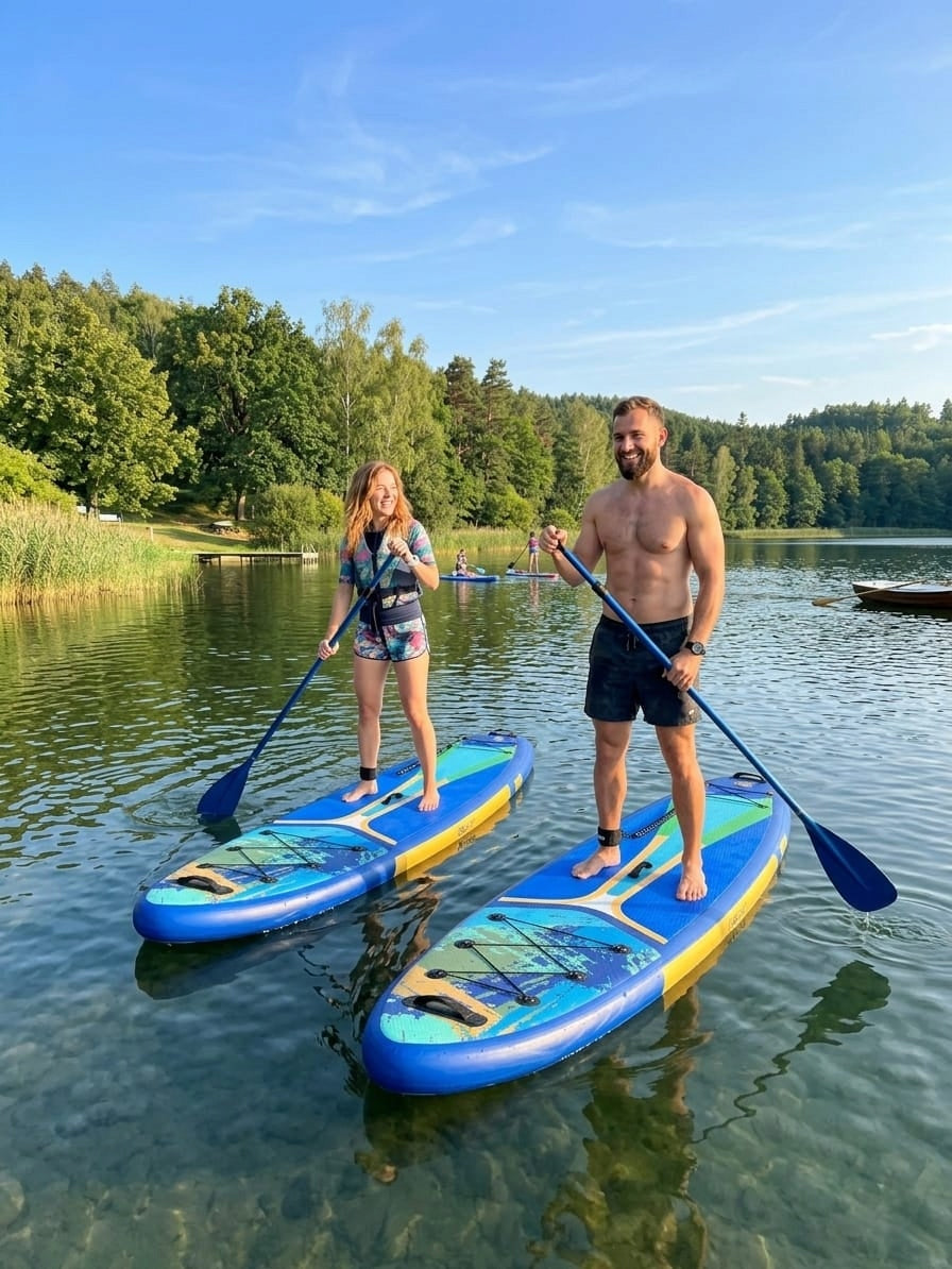 SUP Blue Drive BOARD 350cm 11,6” pumped PADDLE BOARD +ACCESSORIES Stable Model DESKA SUP BLUE DRIVE