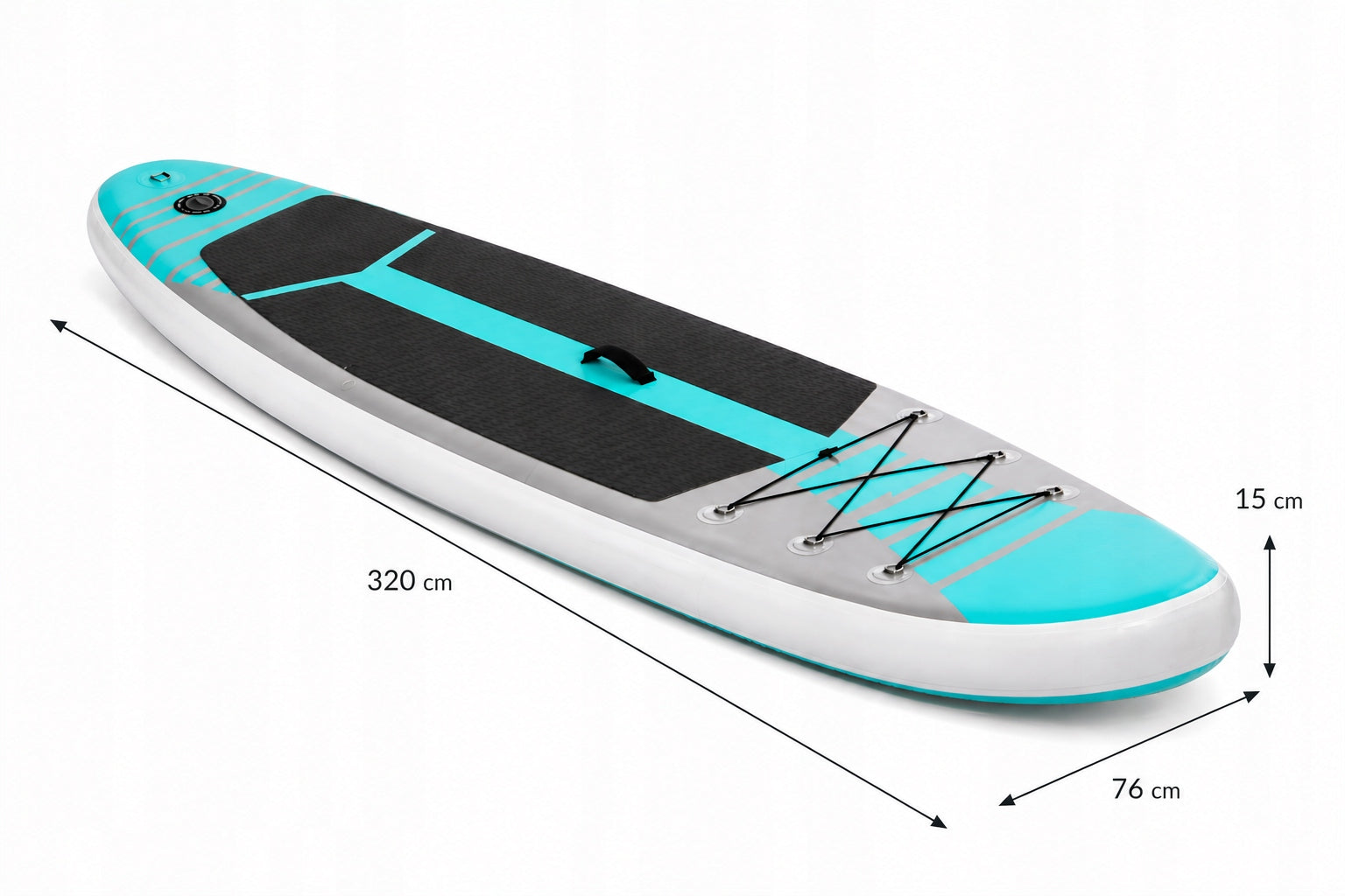SUP Board 320cm Corciano Stand Up Paddle For Swimming Pumped Turku Paddle Model Corciano Deska SUP 320cm
