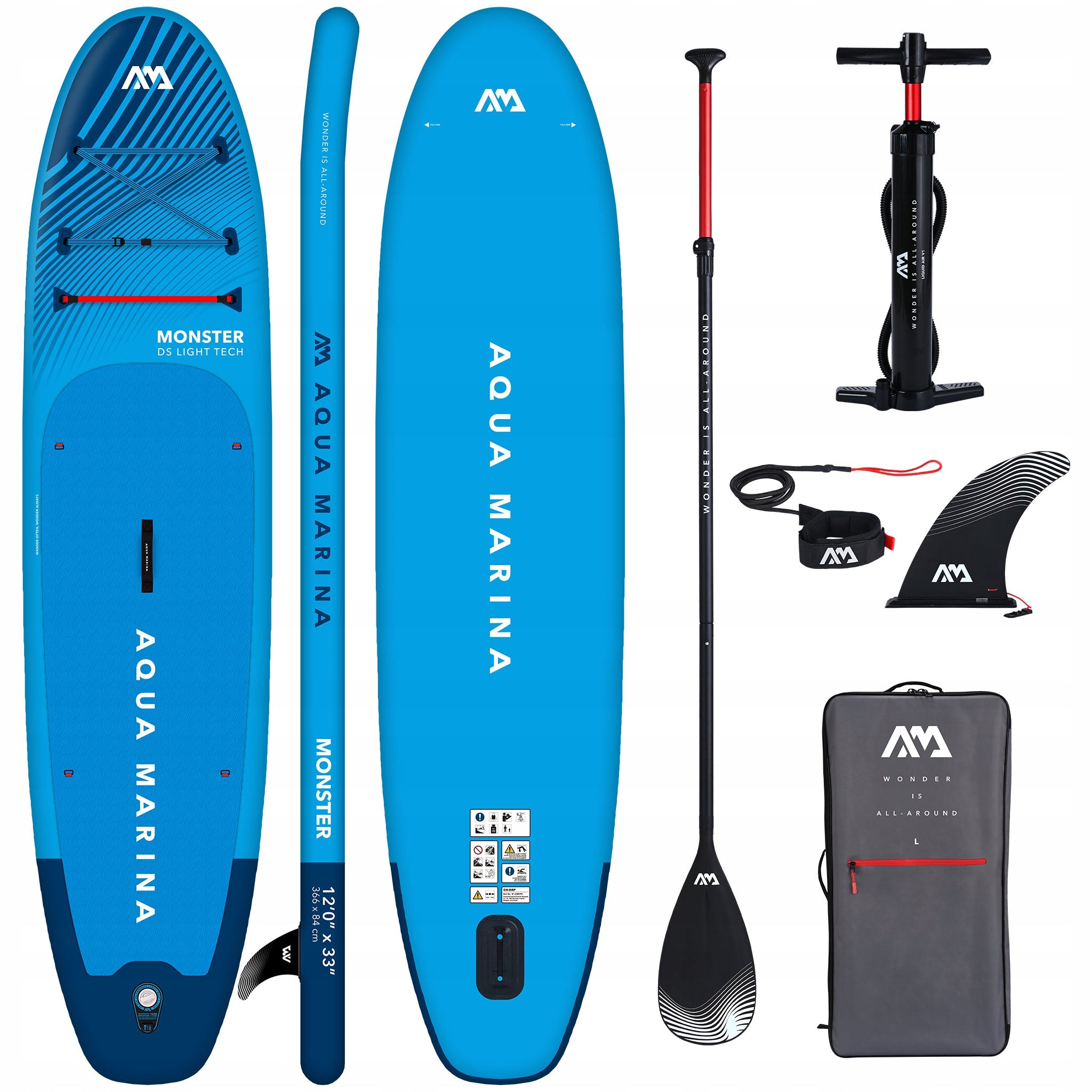 SUP Board Aqua Marina Monster 12'0" Blue