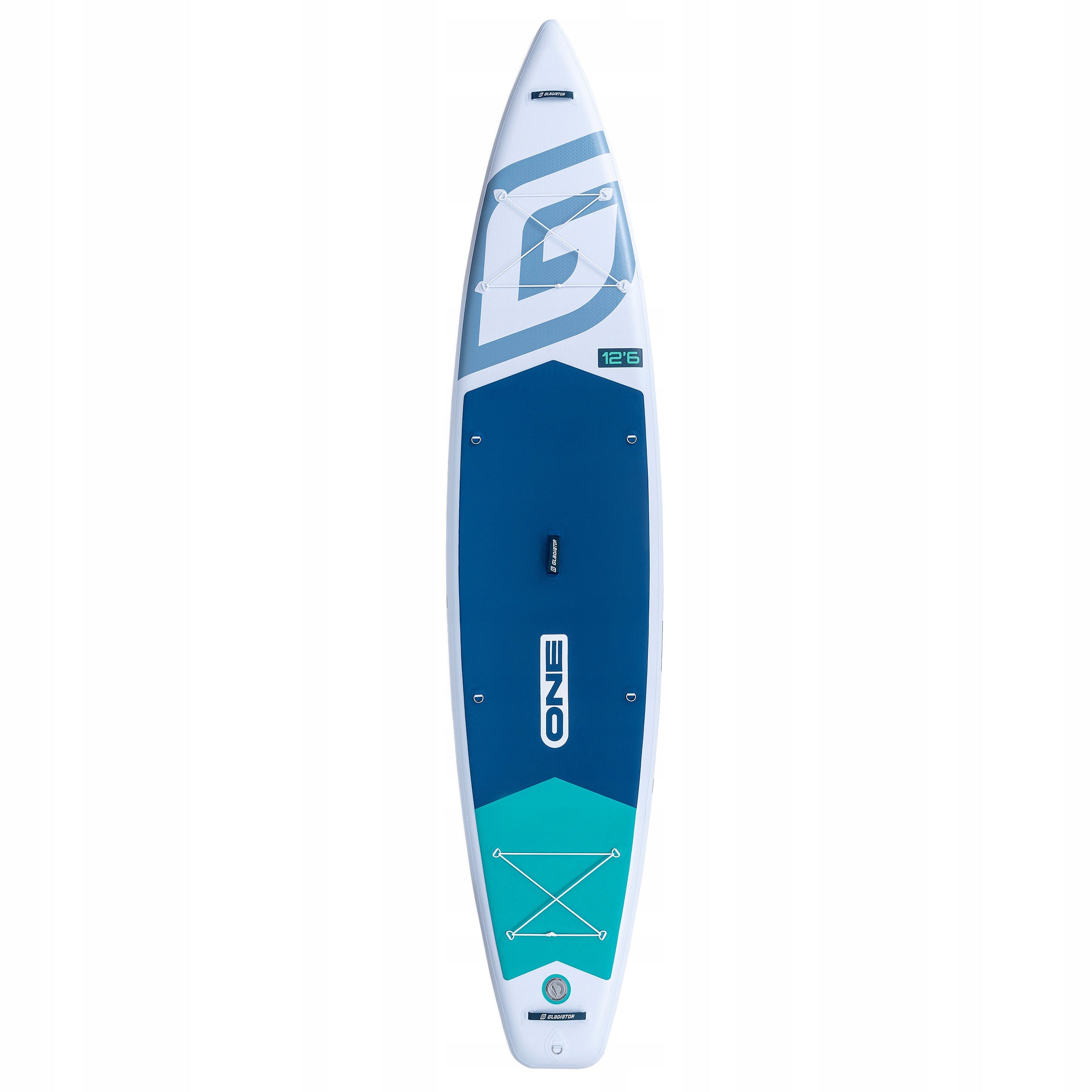 SUP Board Pumped Gladiator ONE 12'6 Touring White 2026 Packaging status original