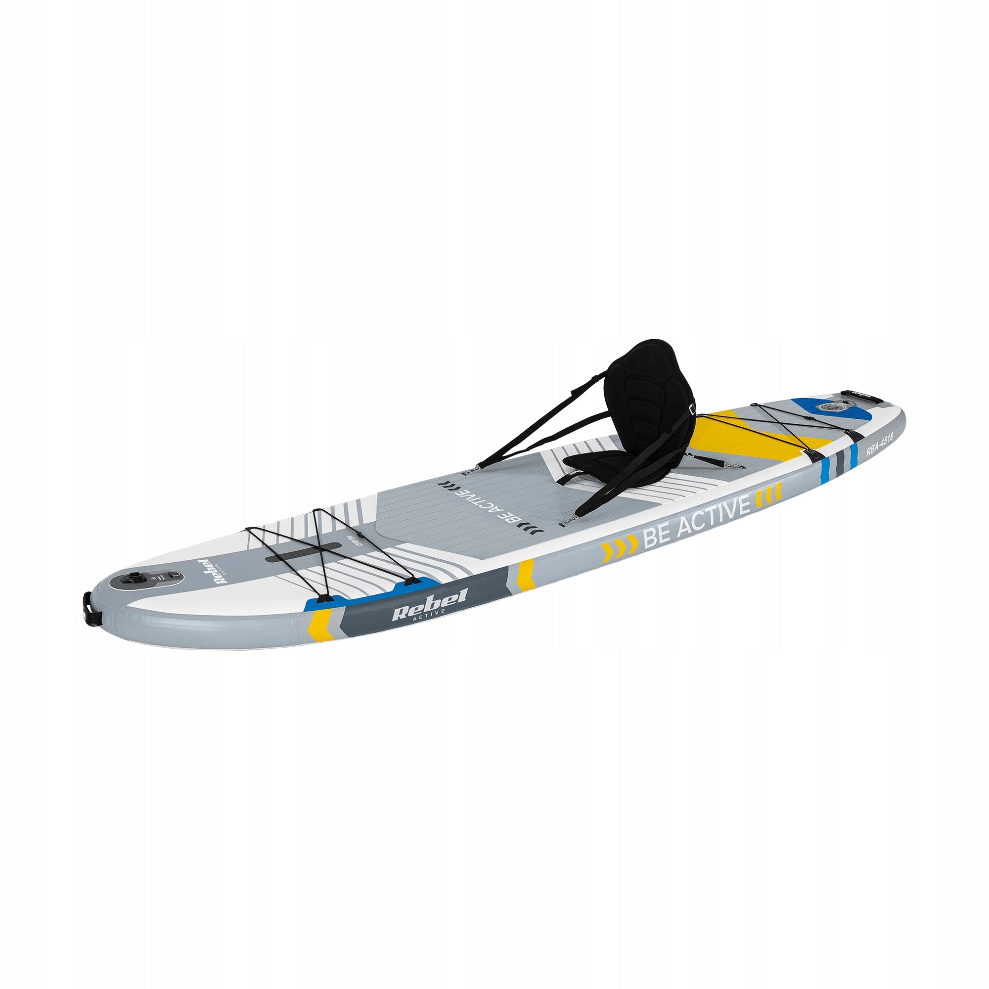 SUP PRO board pumped swimming seat paddle 335CM reinforced 220KG Model RBA-4518-WH