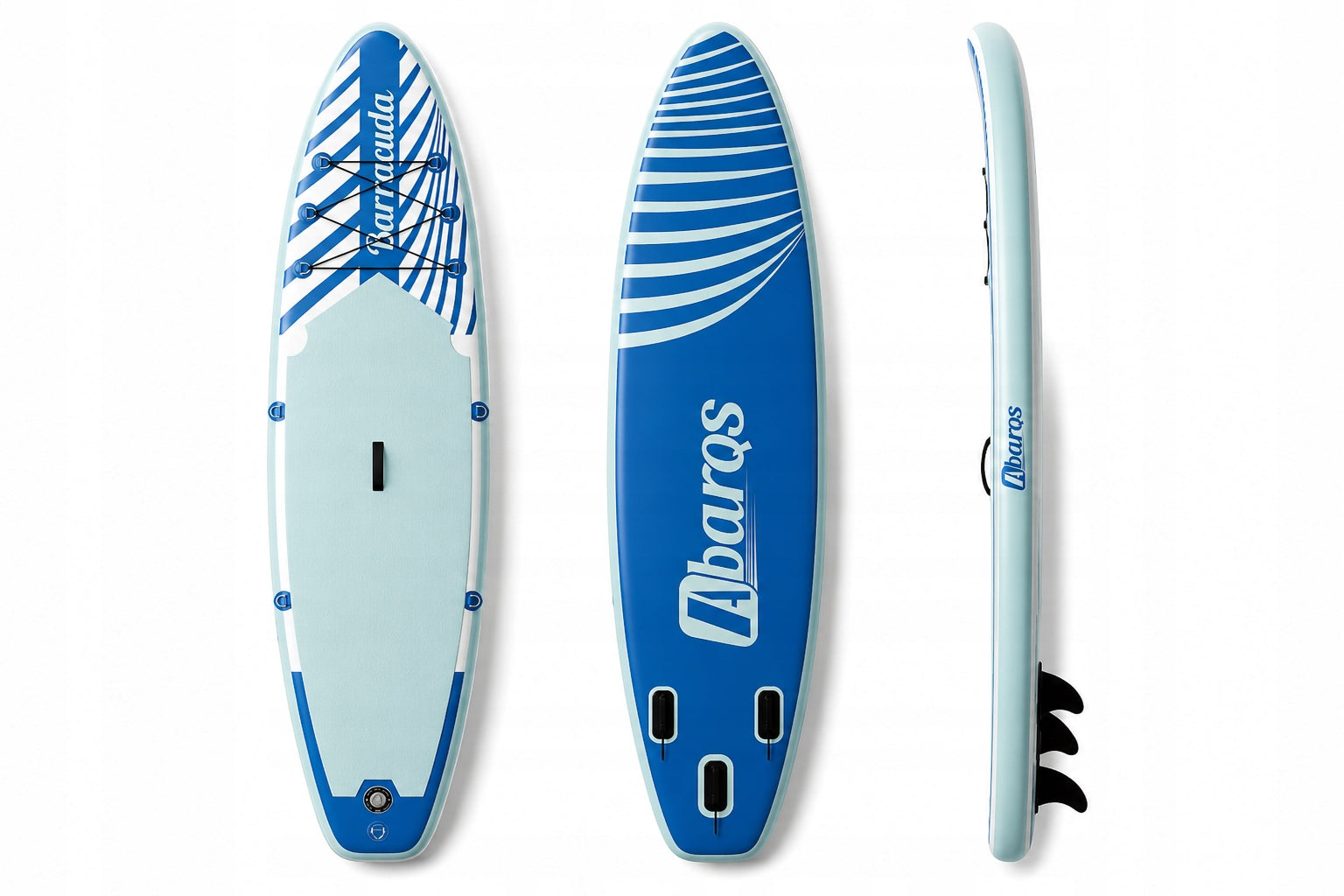 SUP Pumped board Barracuda 350cm 11'6'' set backpack pump paddle Kind SUP board