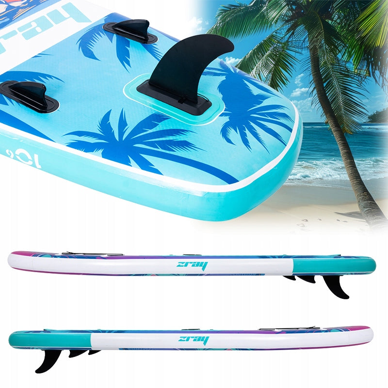 SUP QUEEN BOARD FOR SWIMMING STAND UP PADDLE INFLATABLE PUMPED 320CM SET Model QUEEN