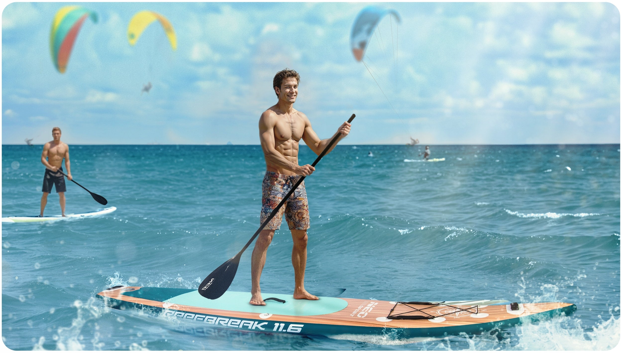 SUP Reefbreak Board 350 x 81 x 15 cm Neo-Sport 170304 Gender unisex product