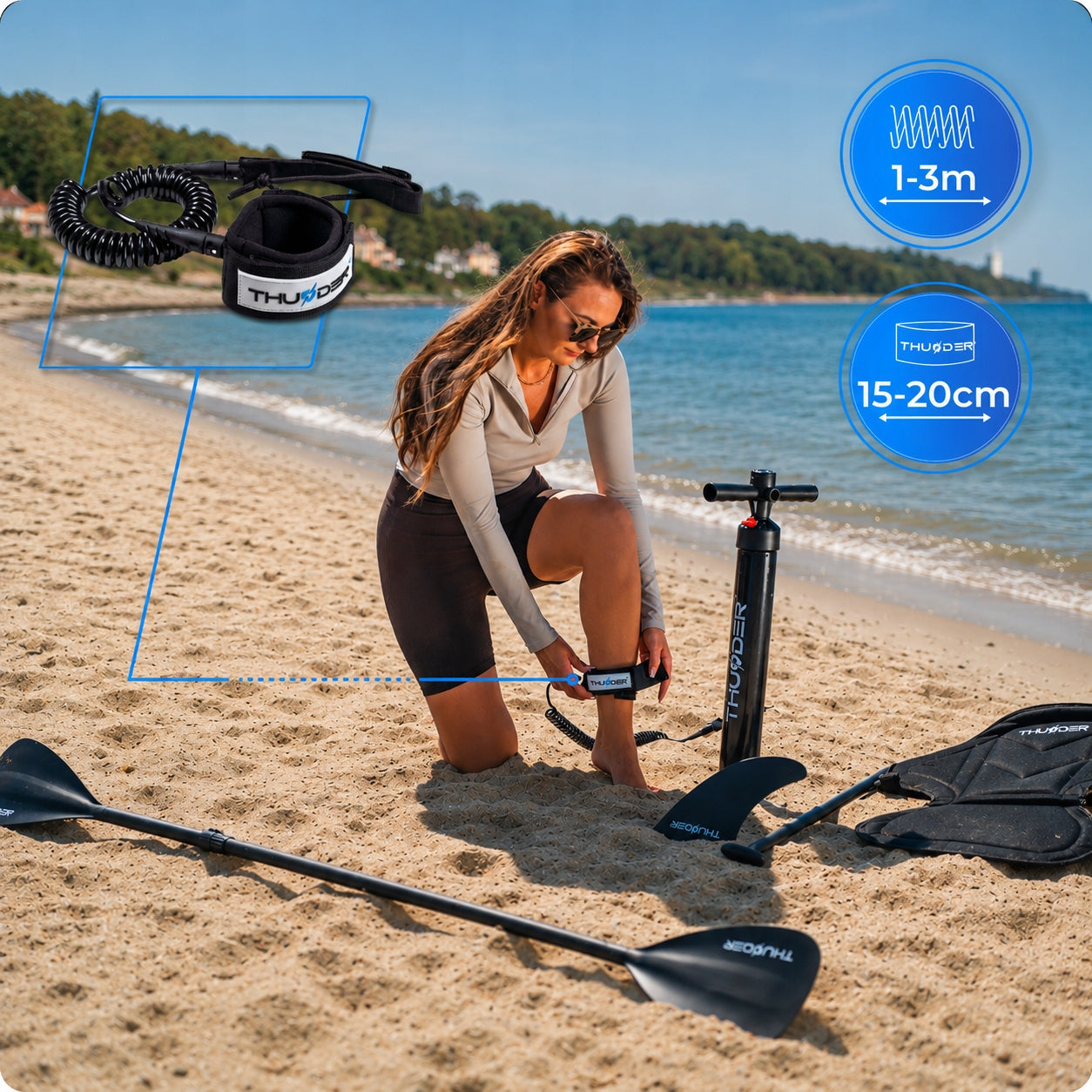 SUP board 365CM stand up paddle board with seat Thunder board Kind SUP board