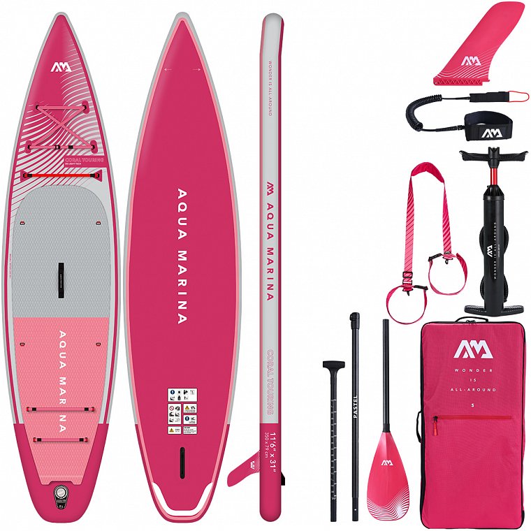 SUP board Aqua Marina Coral Touring 11'6" Model 2023 for woman