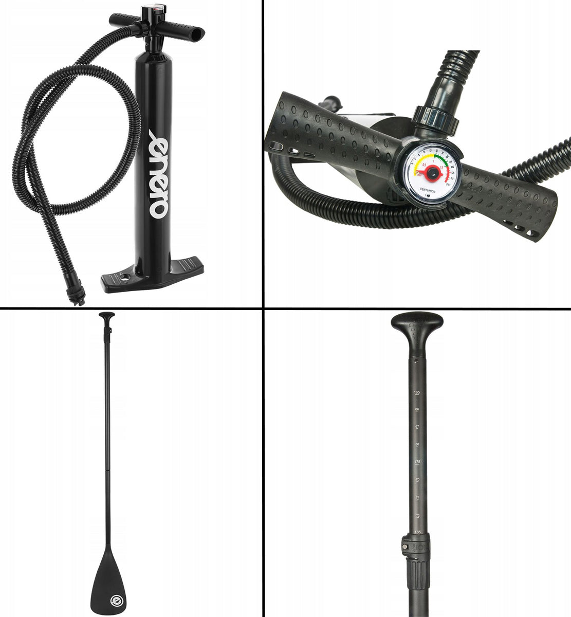 SUP board ENERO for swimming Pumped STAND UP PADDLE Set of 275cm Product weight with unit packaging 10 kg