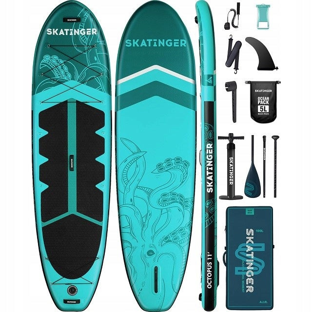 SUP board SKATINGER Octopus 335x86x15 cm Allround