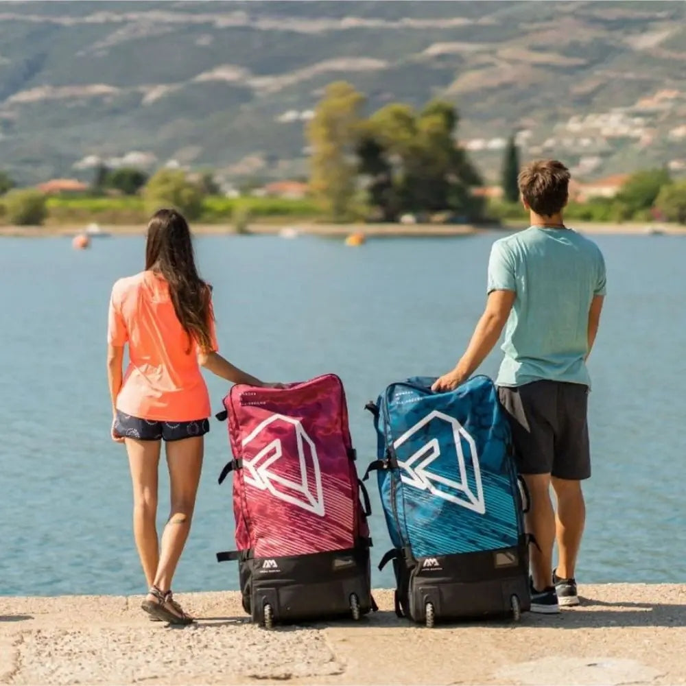 SUP board backpack Aqua Marina Premium Luggage Bag raspberry Model Malinowy