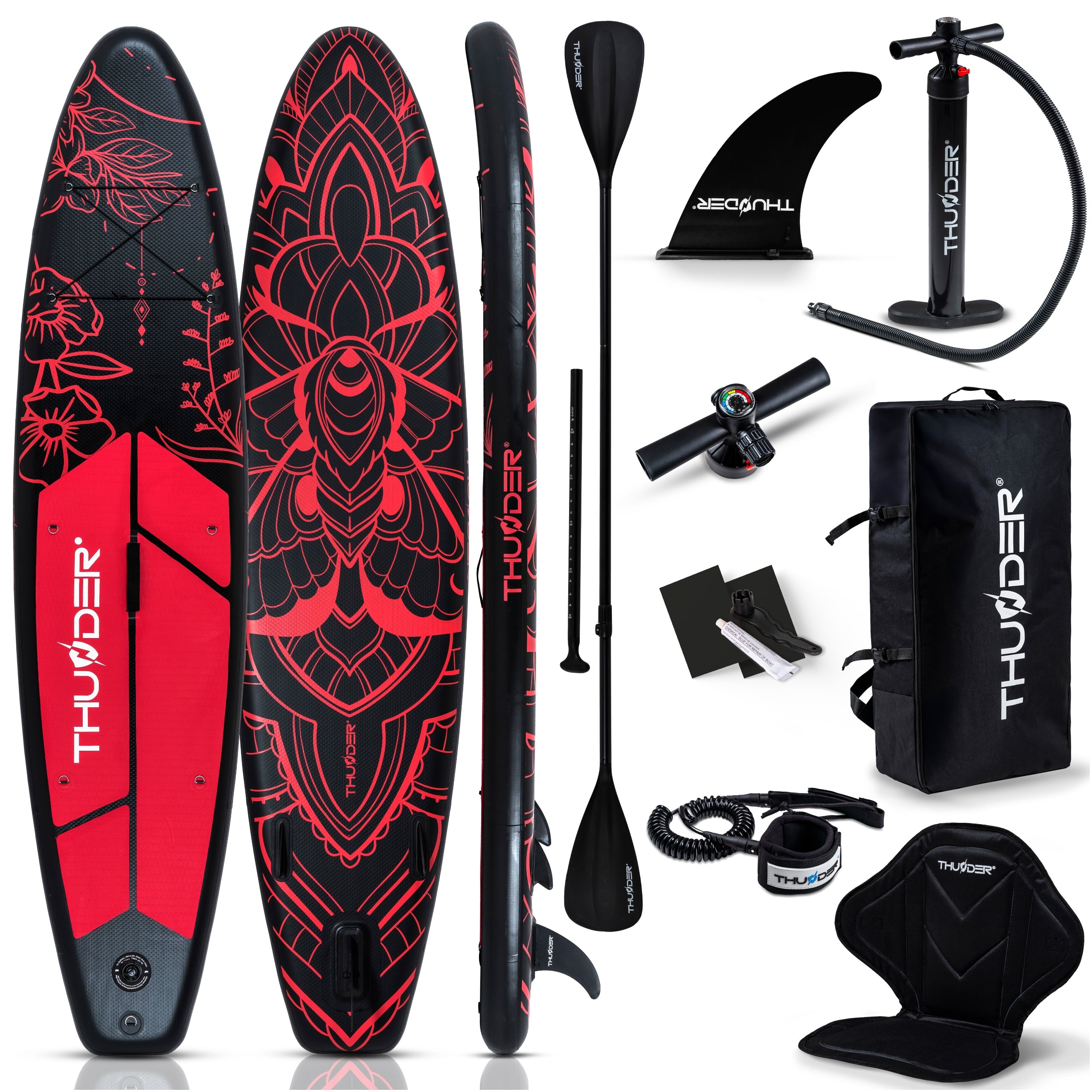 SUP board for swimming 320CM with seat inflatable pumped paddle Thunder