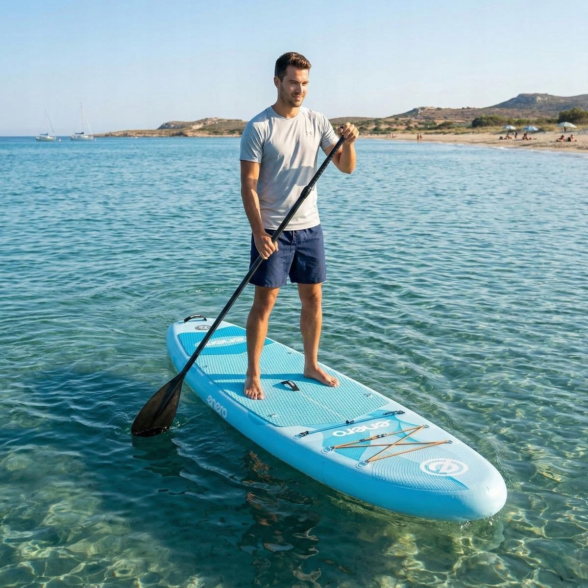 SUP board for swimming pumped Enero 320x81x15CM Length 320 cm