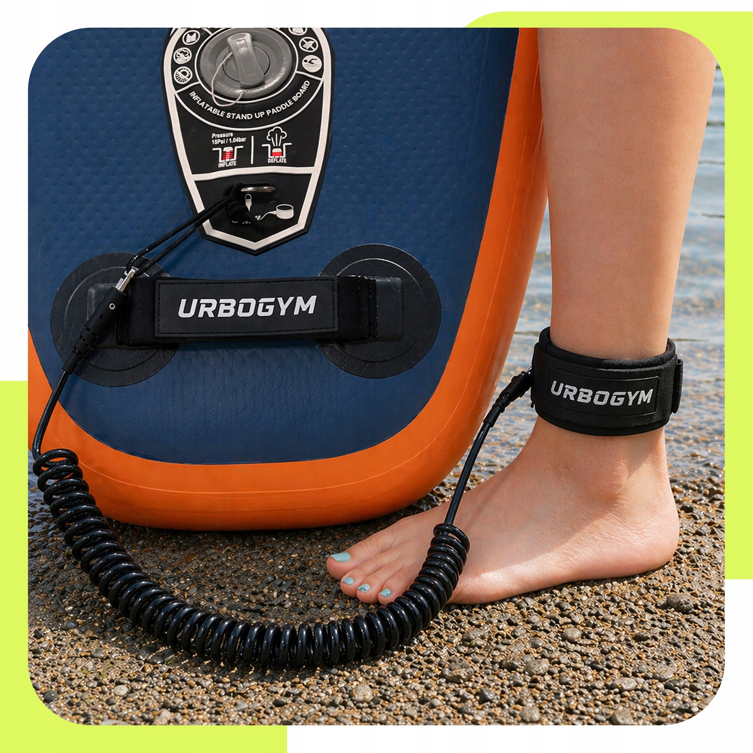 SUP board pumped for swimming paddle board 350cm GoPro URBOGYM Hypercane Gender unisex product