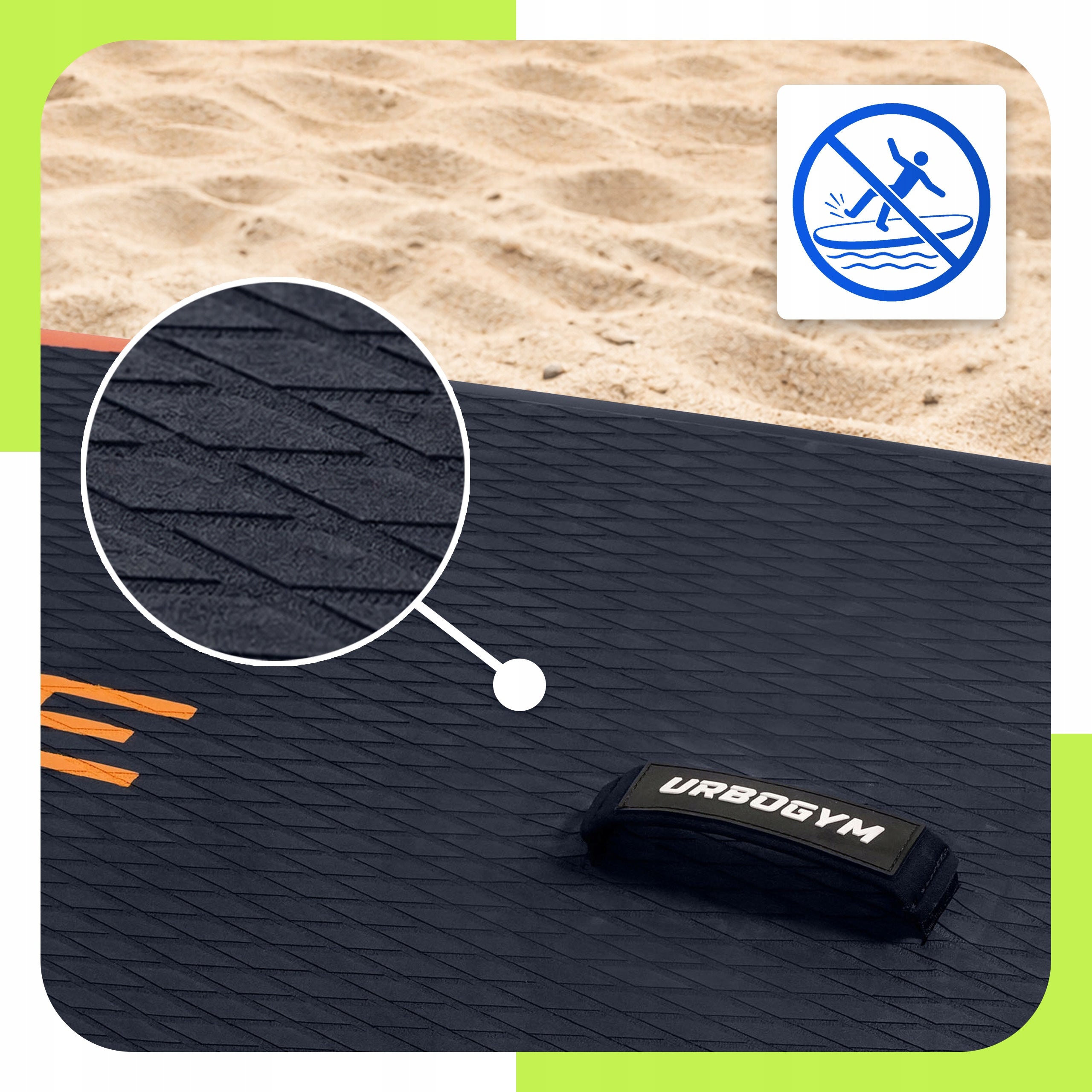 SUP board pumped for swimming paddle board 350cm GoPro URBOGYM Hypercane Manufacturer code 5904906085756