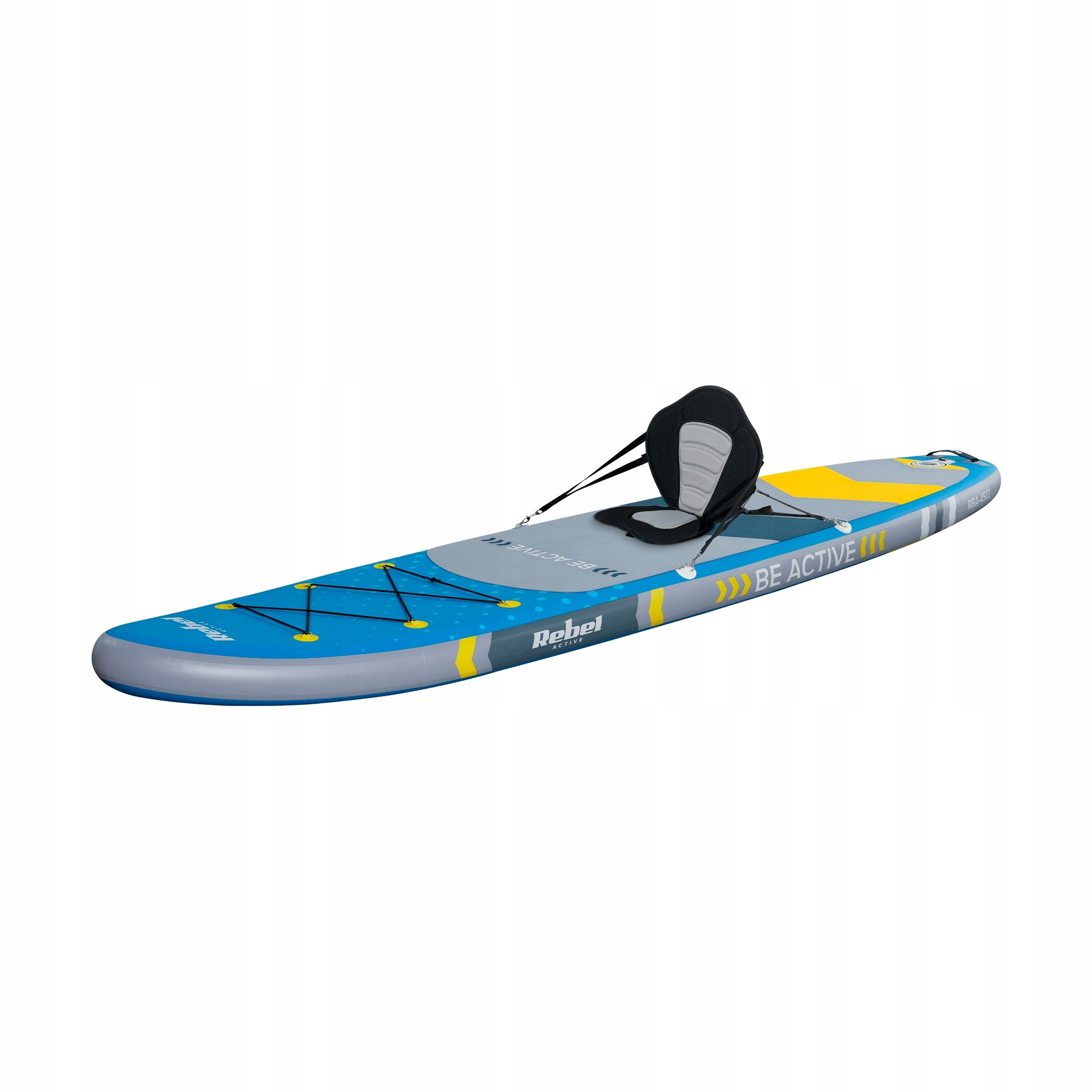 SUP board pumped with swimming seat 350 cm paddle set Manufacturer code RBA-4501-BL