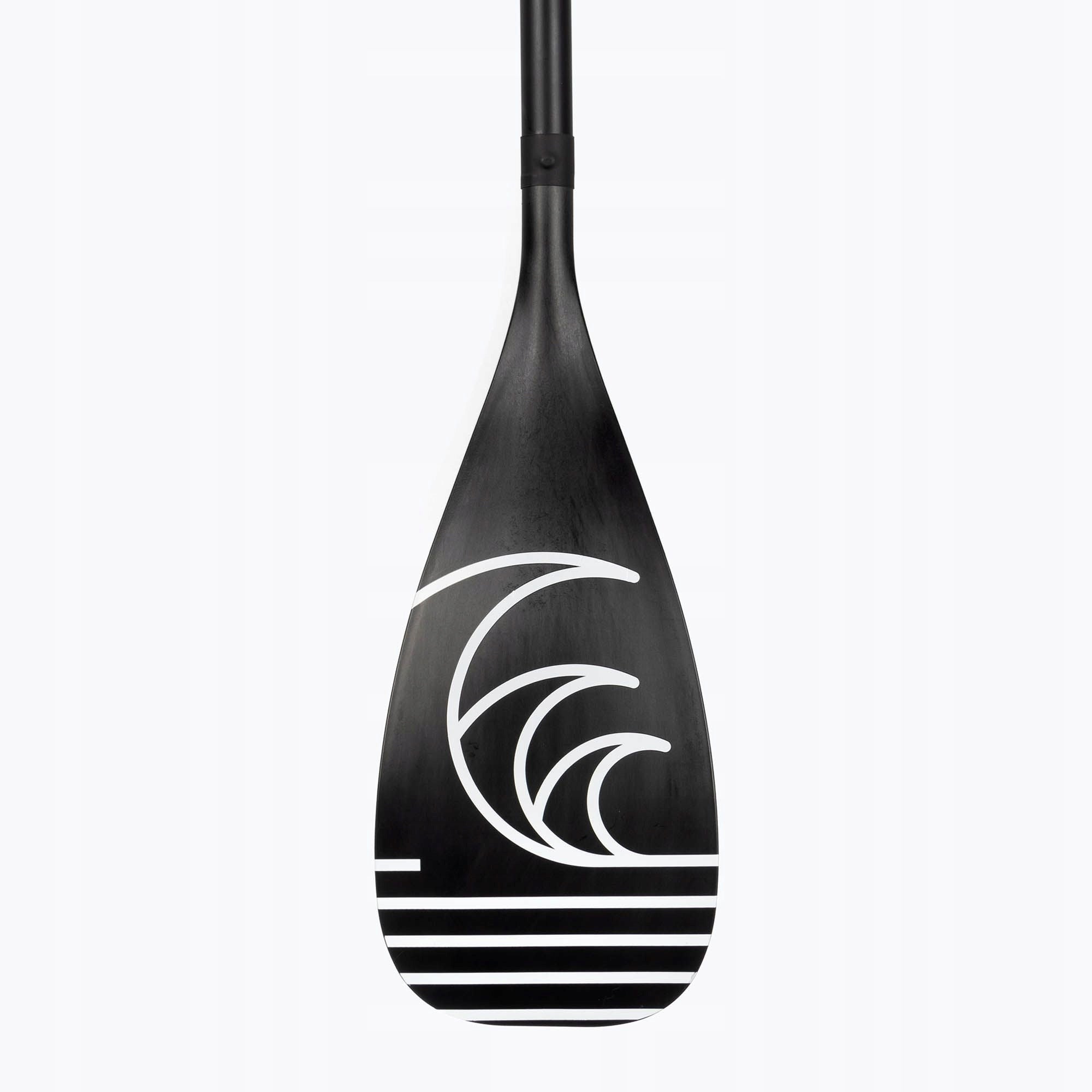 SUP paddle 3-piece AQUASTIC AQS-SPD001 140-180 cm black Brand Aquastic