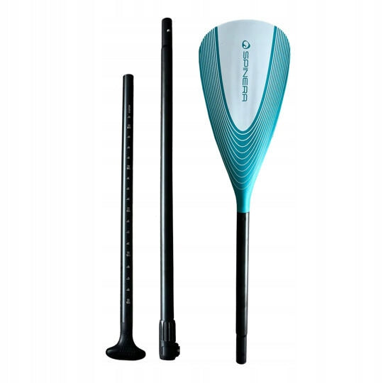 SUP paddle 3-piece SPINERA Classic Alu teal