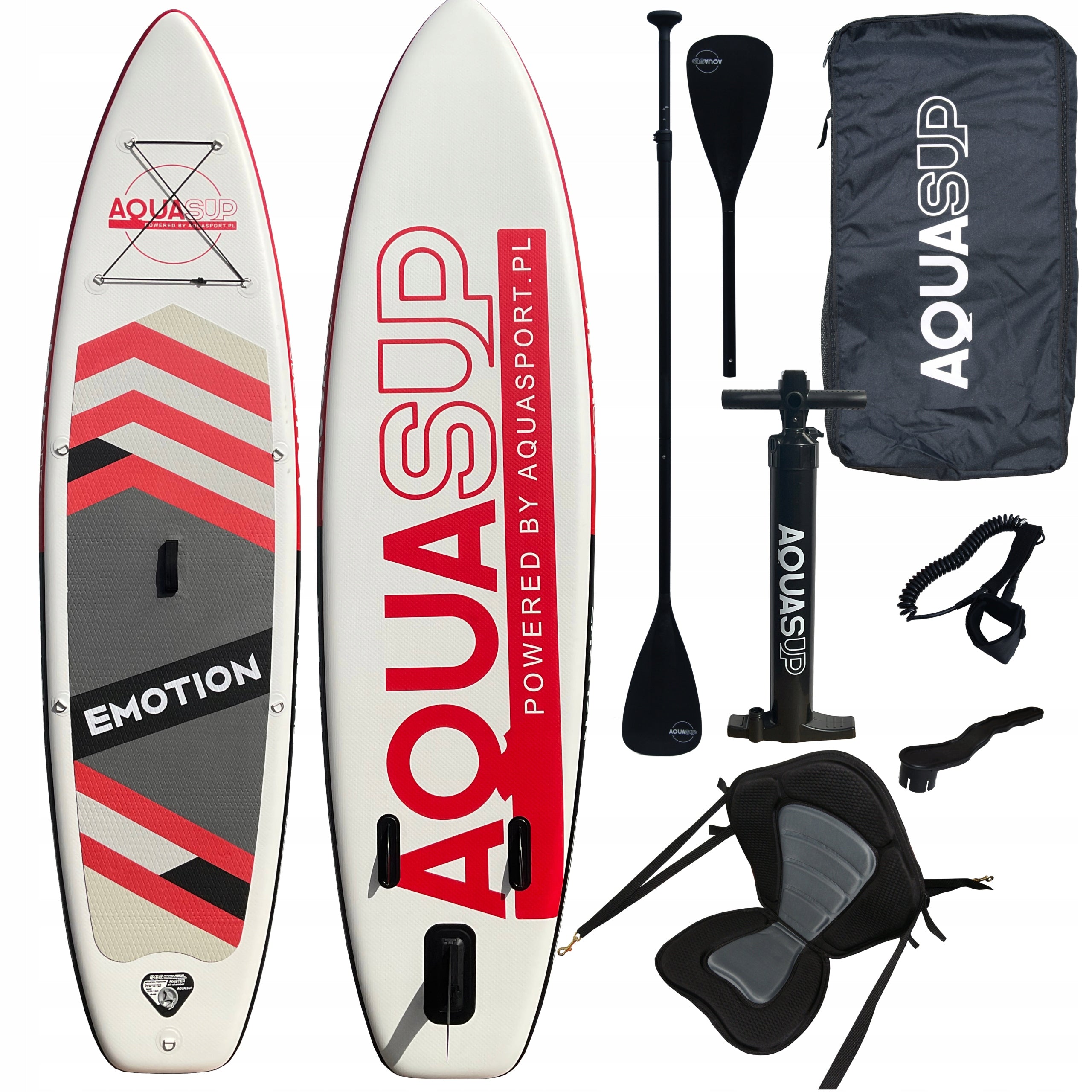 SUP set AQUASUP Emotion 11' 335x84cm with paddle and seat up to 180kg!