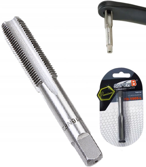 SUPER-B Tap 9/16” X 20 RIGHT TO CRANK