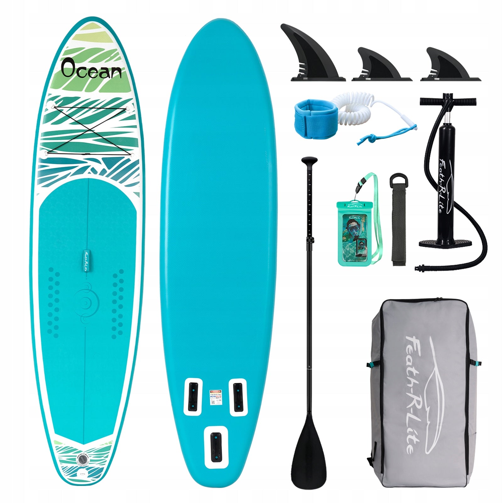 SUPFR03F SUP Board for Swimming Stand Up Paddleboard Set 335cm 165KG PL