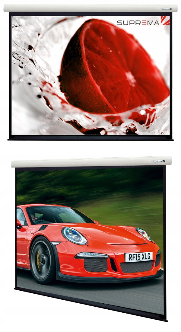 SUPREMA ANDROMEDA PROJECTION SCREEN 16:10 221x138cm MATT WHITE HD Brand SUPREMA