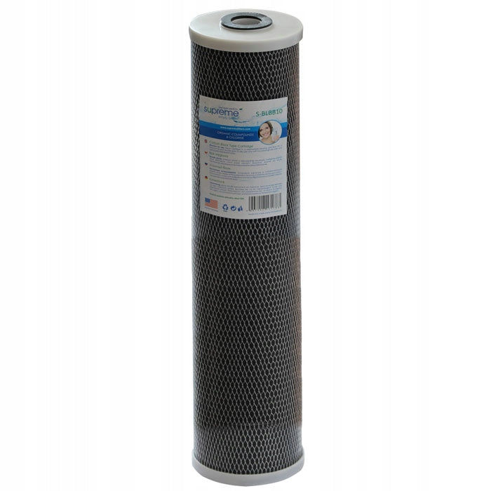 SUPREME carbon cartridge - block, BIG BLUE 20" S-BLBB20 type