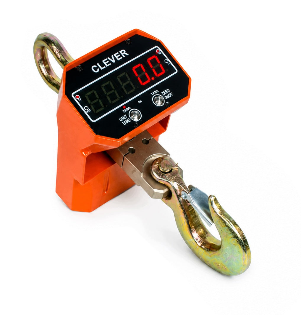 SUSPENDED HANGING CRANE HOOK SCALE 5000kg 5T REMOTE CONTROL WITH DISPLAY Packaging status original