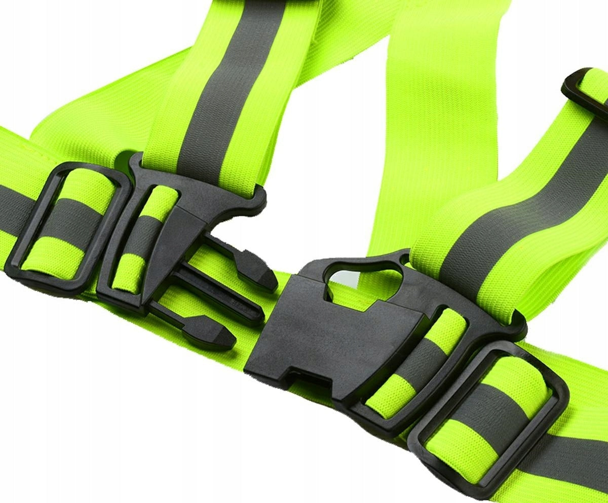 SUSPENDERS REFLECTIVE VEST FOR BIKE MOTOR FOR ROAD RUNNING Packaging status original