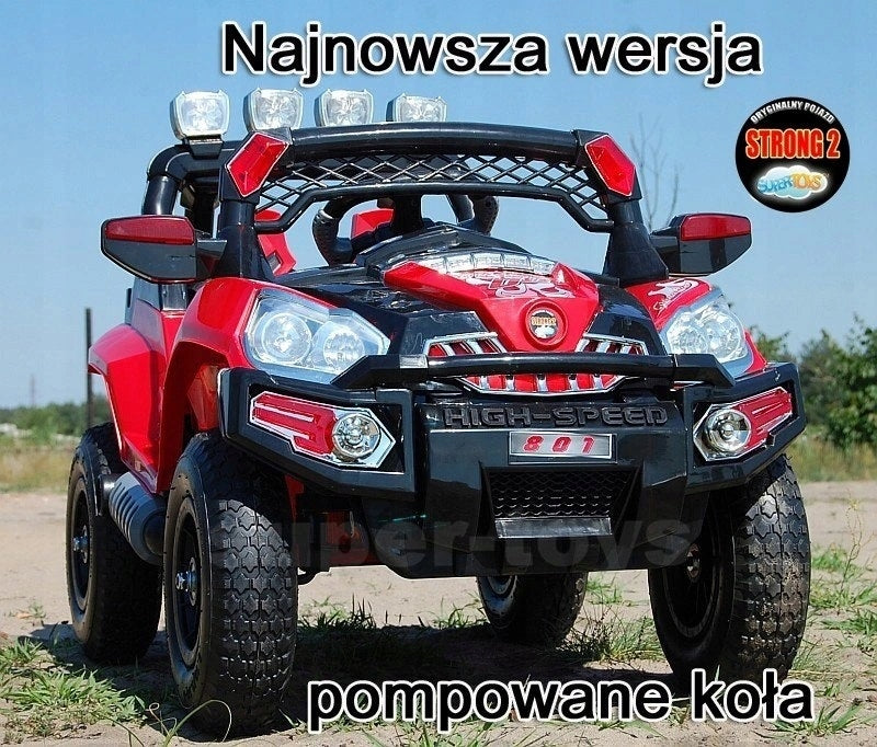 SUV AUTO FOR BATTERY PUMPED WHEELS KEYS Maximum load 30 kg