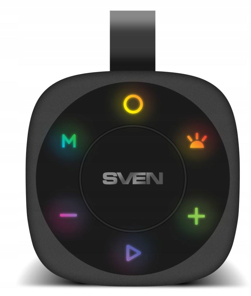 SVEN PS-155 Wireless Bluetooth Speaker, Portable, FM Radio, USB, LED Manufacturer code PS-155
